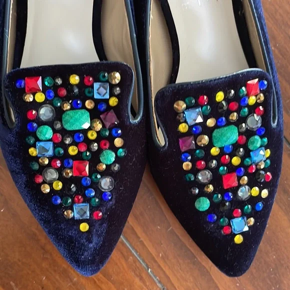 Ron White velvet flats (sz 5) - Picture 6 of 11